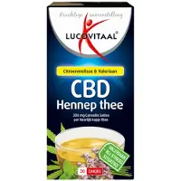 Lucovitaal 6x Thee Hennep Cbd 20 Stuks