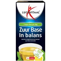 Lucovitaal 3x Thee Zuur Base 20 Stuks