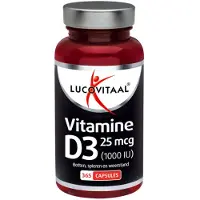 Lucovitaal 3x Vitamine D3 25mcg 365 capsules