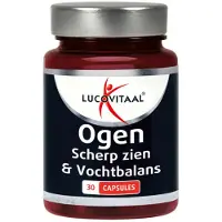 Lucovitaal 3x Ogen Scherp Zien en Vochtbalans 30 capsules