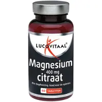 Lucovitaal 3x Magnesium Citraat 400mg 60 tabletten