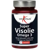 Lucovitaal 6x Super Visolie Omega 3-6 30 Capsules