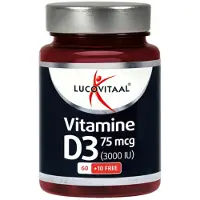 Lucovitaal 3x Vitamine D3 75mcg Forte 80 capsules