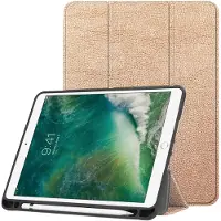 IMoshion Trifold Bookcase voor de Apple iPad 6 (2018) 9.7 inch / iPad 5 (2017) 9.7 inch / Air 2 (2014)/Air 1 (2013) - Rosé Goud