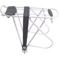 Massload Bagagedrager 26-28 inch aluminium zilver