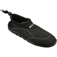 Beco waterschoenen/surfschoenen - Neopreen - volwassenen - rubber zool 46 zwart/zwart