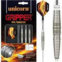 Unicorn dartpijlen Gripper 8 steeltips 90% gewicht 20