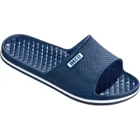 Beco badslippers soft marineblauw dames