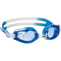 Beco Zwembril Rimini - Polycarbonaat - Junior - Blauw/wit - One-size