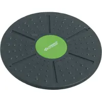 Schildkrot-Puppen - Fitnesskreisel incl. Anti-Rutsch-Pad - Balanstrainer grijs