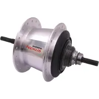 Shimano versnellingsnaaf 7 speed nexus 7 sg-c3001 voor rollerbrakes / velgrem 36 gaats zilver