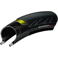 Continental GP 5000 700mm Road Tire Flexible Tubetype Vectran Breaker BlackChili