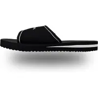 Rucanor Santorini Sauna Slipper vaste band 22382-203 Zwart