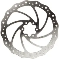 Elvedes SX Rotors 6 Gaats Disc Zilver || Maat: 203 mm