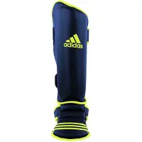 Adidas Economy Scheen- en Wreefbeschermers - Blauw/Geel - XL