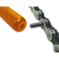 No Brand Kettingpons 1/2'' X 3/16'' Staal Zwart/oranje