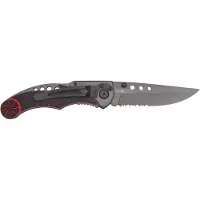 Homeij Vouwmes Lionlock RVS Zwart