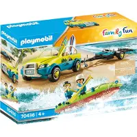 Playmobil 70436 Beach Car With Canoe Veelkleurig Kinderen