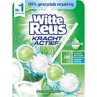 Witte Reus Pro Nature Munt Eucalyptus Toiletblok 50g - WC blokjes - Voordeelverpakking - 10 stuks