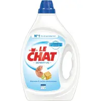Le Chat Sensitive Gel Universeel - Vloeibaar Wasmiddel - Voordeelverpakking - 136 wasbeurten