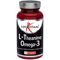 Lucovitaal 3x L-theanine Omega 3 90 capsules