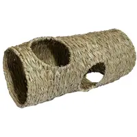 Naturals Rosewood gevlochten jumbo tunnel 50x20 cm