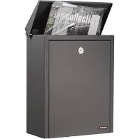 Ivana Postkast Brievenbus 390 Antraciet (Ral 7024)