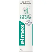 Elmex Sensitive Professional Tandpasta Repair & Prevent - 4 x 75 ml - Voor Gevoelige Tanden - Voordeelverpakking
