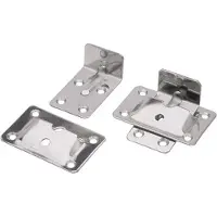 BREG Tafelsteunen set van rvs (1 set)