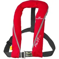 PLASTIMO Pilot 165n Safety Belt Harness Inflatable Life Jacket Oranje