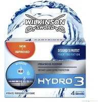 Wilkinson Hydro 3 Scheermesjes Navulling - 4 stuks