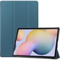 IMoshion Trifold Bookcase voor de Samsung Galaxy Tab S8 Plus / S7 Plus / S7 FE 5G - Donkergroen