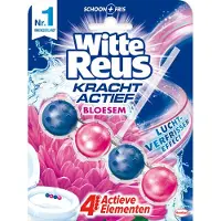 Witte Reus Kracht Actief Bloesem Toiletblok 50g - WC blokjes - Voordeelverpakking - 10 stuks
