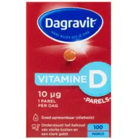 Dagravit 2x Vitamine D Parels 10 Μg 100 Capsules