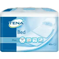 Tena 6x Tena Bed Onderlegger Plus 60 X 40 Cm 40 Stuks
