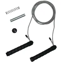 Tunturi Jumprope Steel, Adjustable Weight - 1 stuk