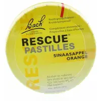 Bach Rescue 2x Pastilles Sinaasappel 50 gr