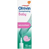 Otrivin Baby Zoutoplossing Neusspray 15 ml