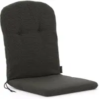 Madison Kuip hoog ca.96x45cm Rib black