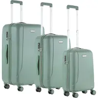 Carryon Skyhopper Trolleyset 3pcs TSA olive hardcase koffer