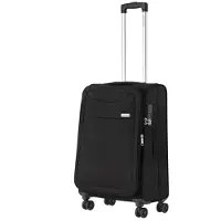 Carryon Air Tsa Reiskoffer 66cm Dubbele Wielen Okoban Registratie Expander Anti-diefstal Rits Zwart
