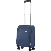 Carryon Air Handbagagekoffer Zachte 55cm Handbagage Met Tsa Anti-diefstal Rits Blauw