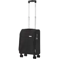 Carryon AIR Zachte Handbagage koffer 55cm met expander - 41ltr Trolley Zwart