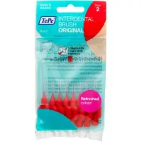 Tepe 6x Interdentale Ragers Original 0,5 mm Rood 8 stuks