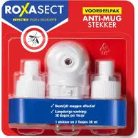 Roxasect 12x Anti Mugstekker + 2 Navullingen