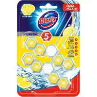 Glorix 7x Glorix Toiletblok Lime 2 stuks