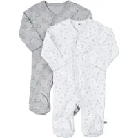 Pippi Pyjama Met Pijpjes 2-pack Habor Mist | Maat: 80