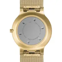 Braun Dameshorloge 30mm Gold -BN0211BKGDMHG