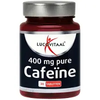 Lucovitaal 3x Pure Cafeïne 400 mg 30 tabletten