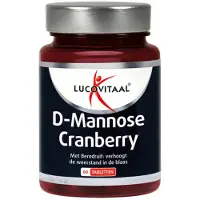 Lucovitaal 3x D-Mannose Cranberry Blaasfunctie 60 tabletten